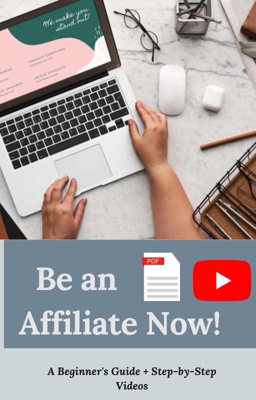 Be an Affiliate Now Guide and Videos